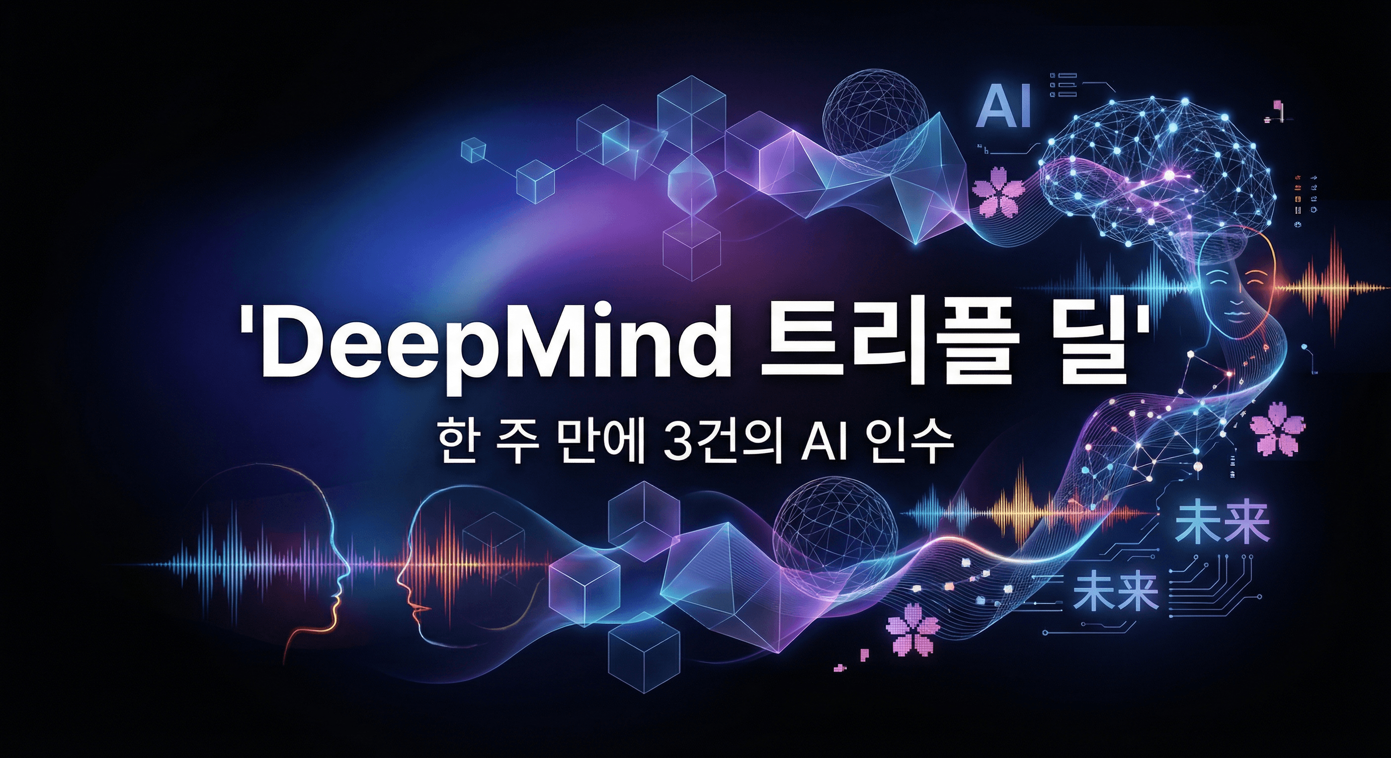 Google DeepMind 트리플 딜: 한 주 만에 3건의 AI 인수로 Gemini 생태계 완성