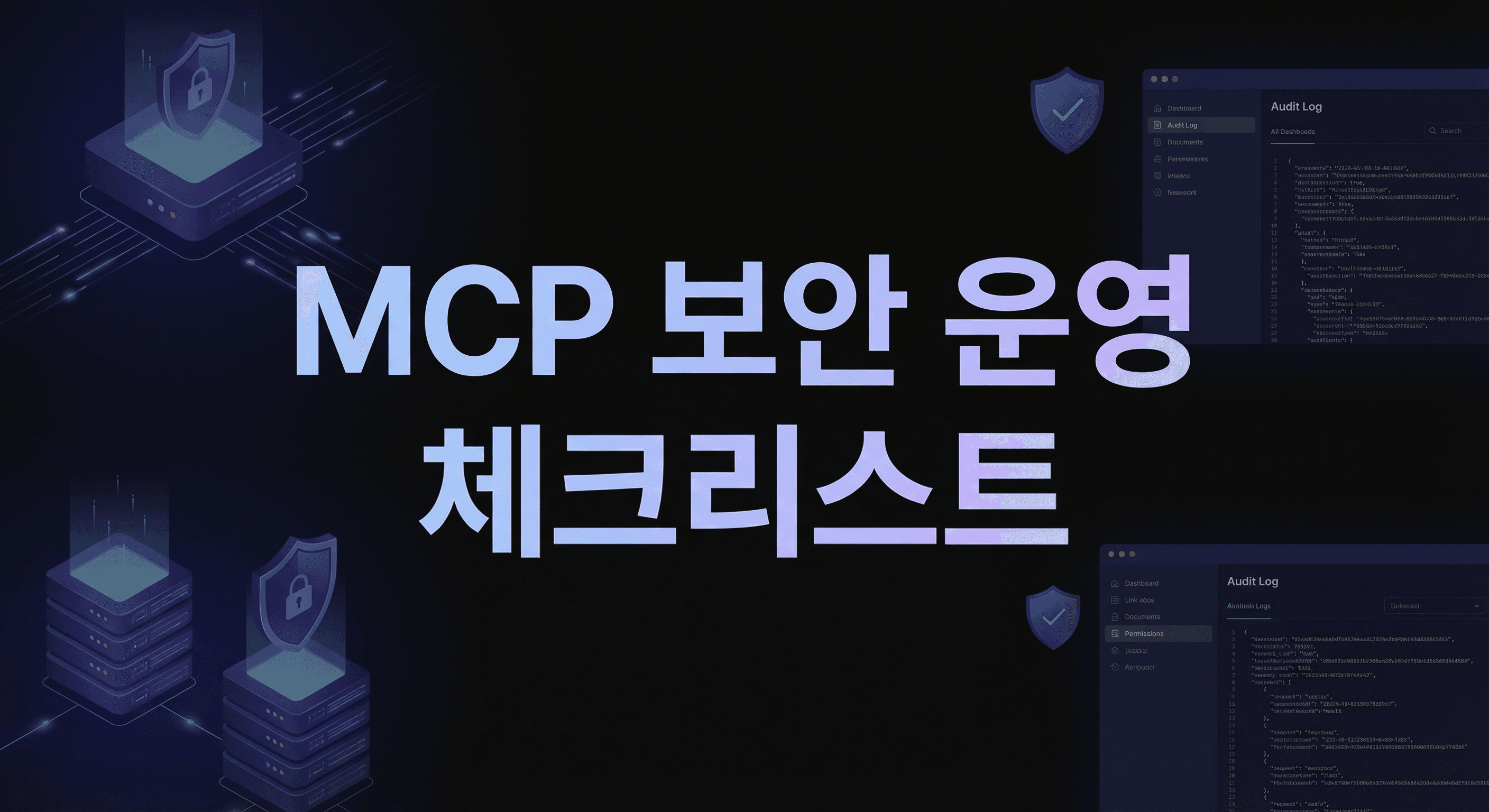 MCP 보안 실전 가이드: 2026 프로덕션 운영 체크리스트