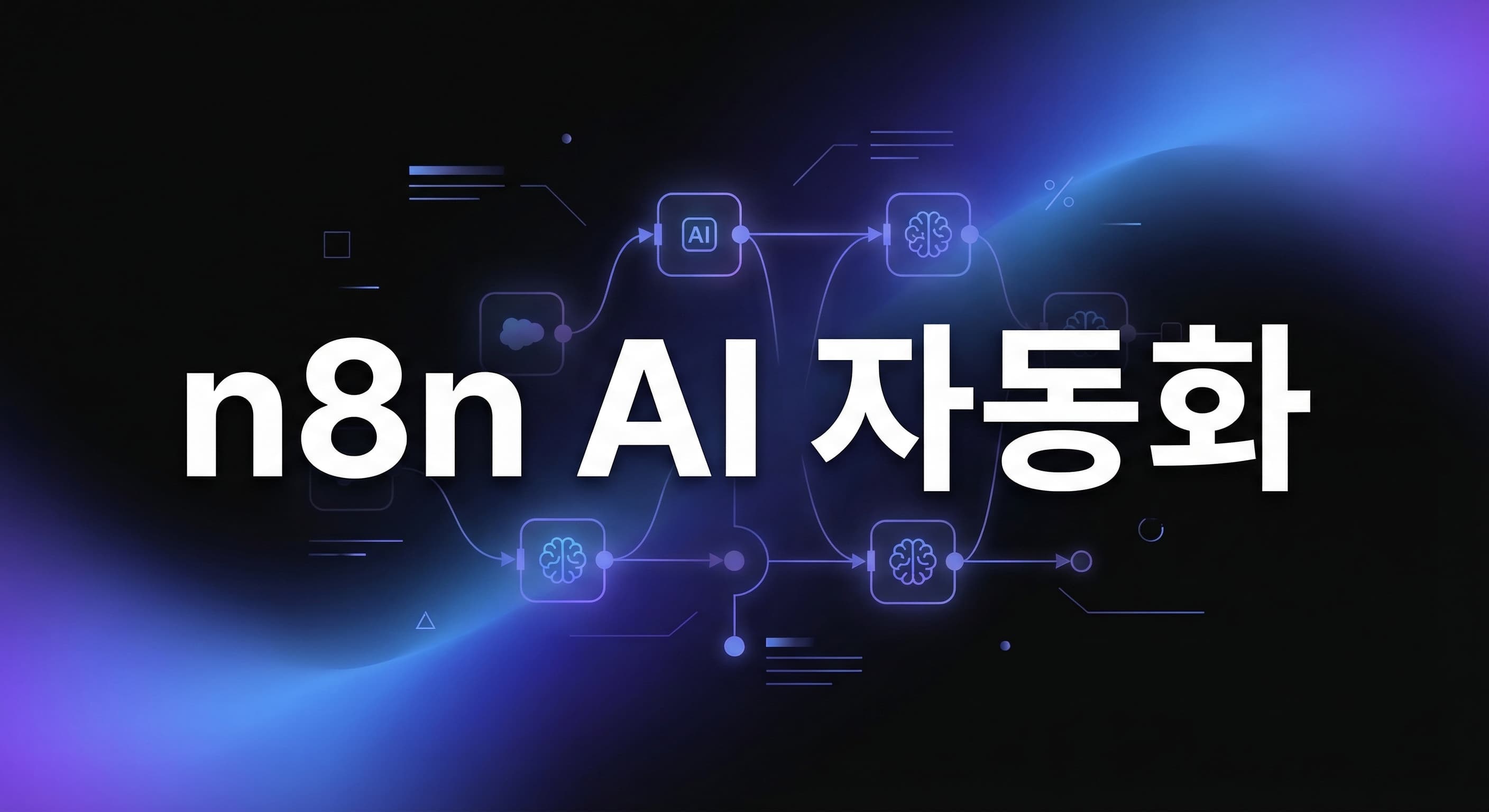 n8n AI 워크플로 자동화 실전 가이드: 2주 만에 반복 업무 70% 자동화하는 구축 플레이북