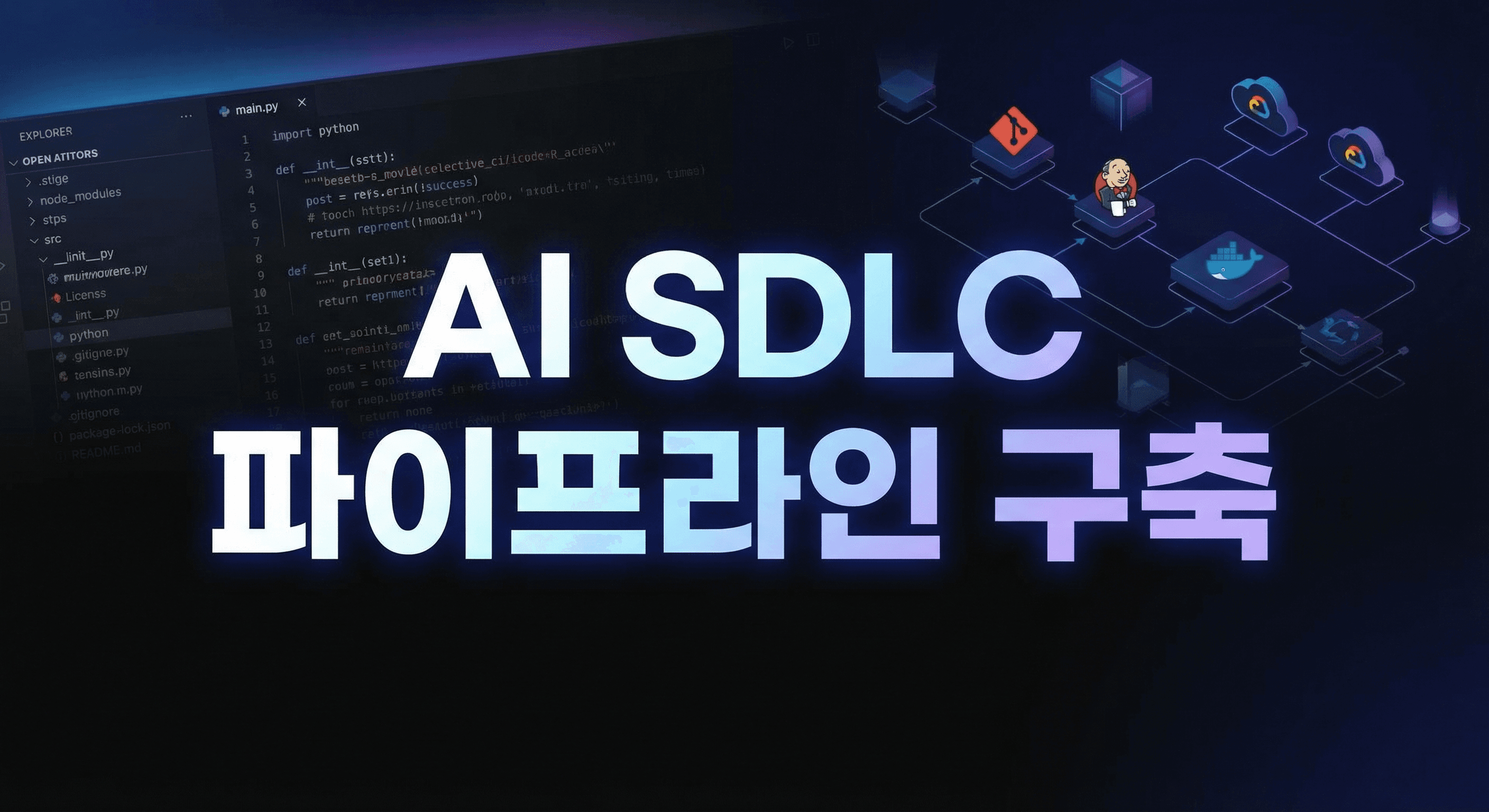 AI-Accelerated SDLC 파이프라인 실전 가이드: 아키텍트 주도로 개발 생산성 55% 높이는 구축법