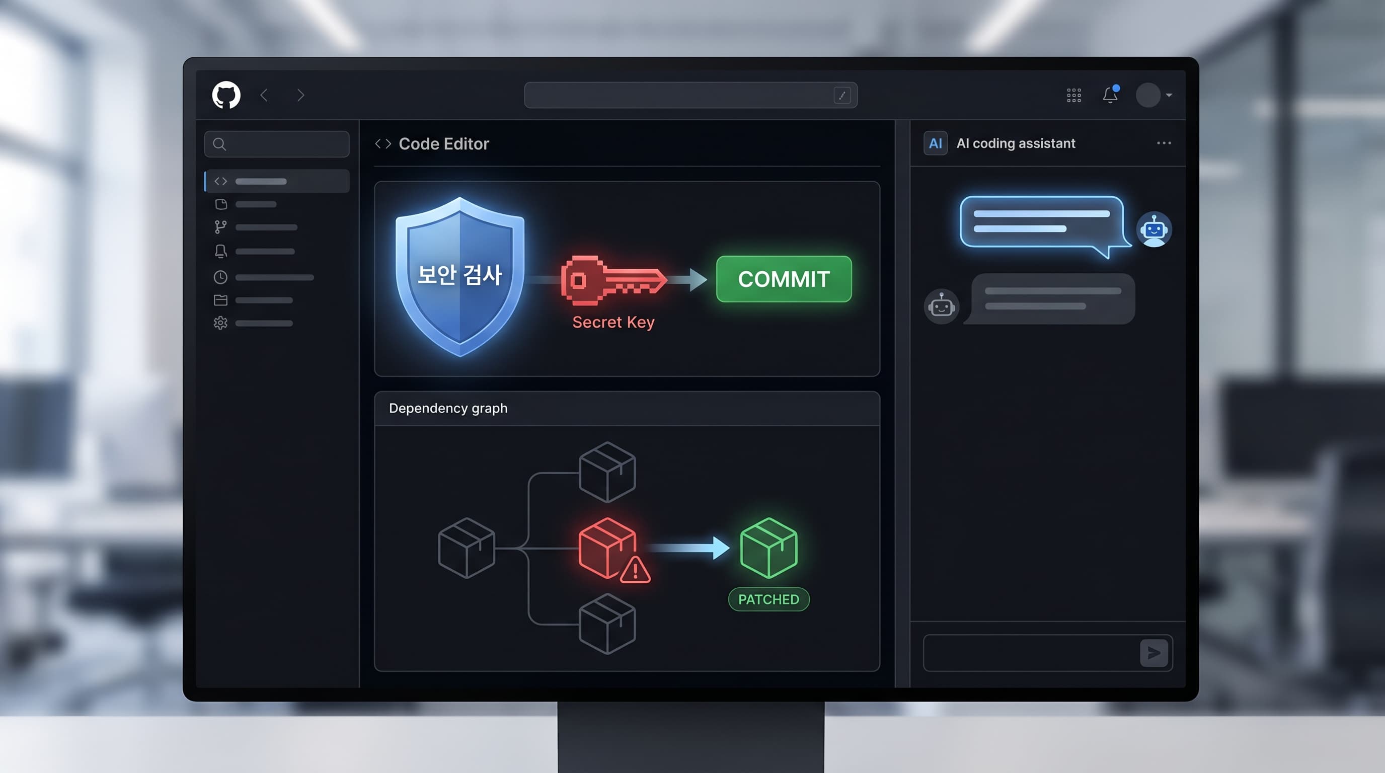 GitHub MCP 보안 스캔 운영 기준: AI 코딩 에이전트의 커밋 전 비밀·의존성 검사를 어디까지 믿고 무엇을 별도 기록할 것인가
