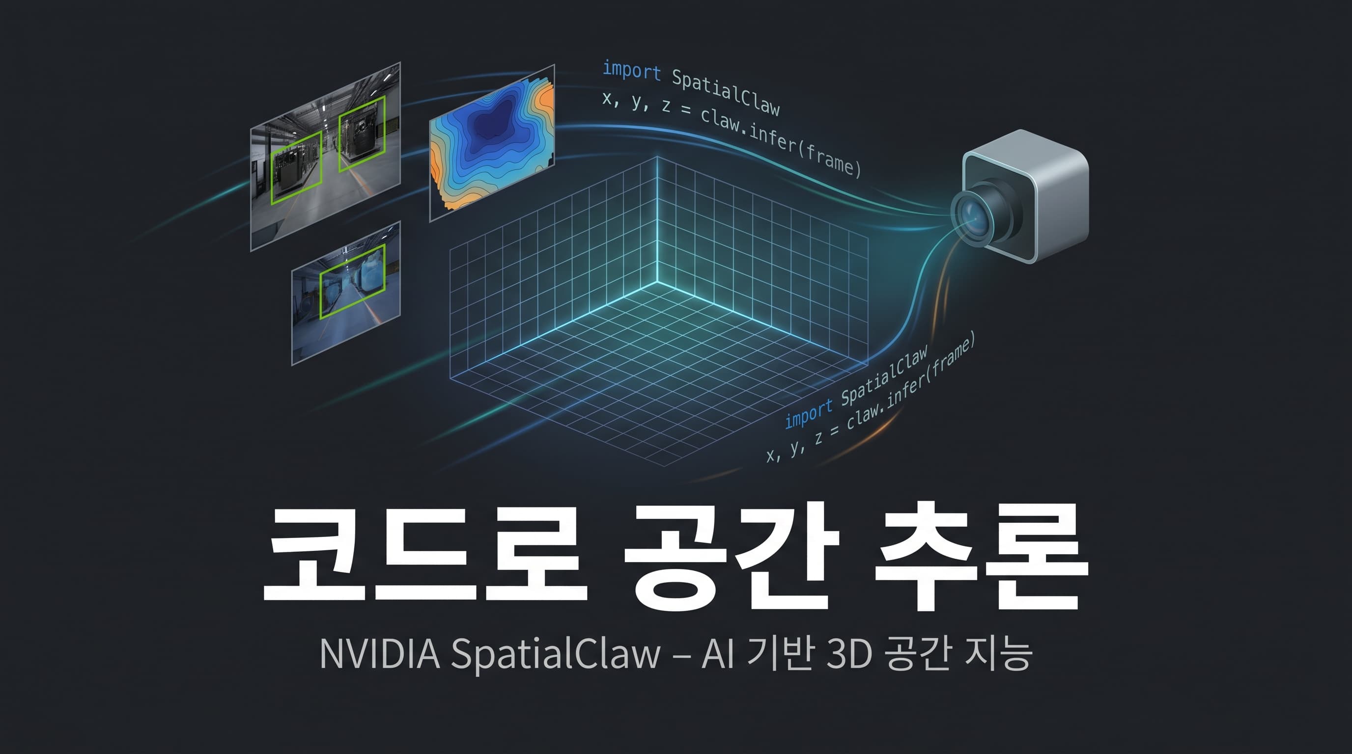 NVIDIA SpatialClaw 해설: 공간 추론 AI는 모델 재학습보다 코드 실행 인터페이스와 중간 검증 루프를 먼저 설계해야 하는 이유