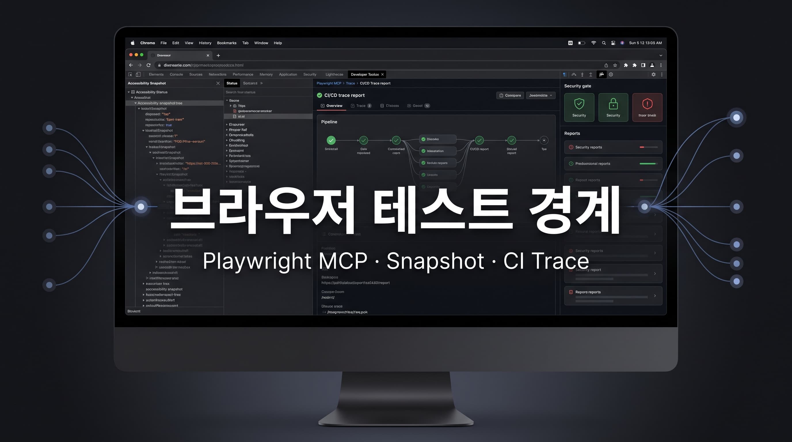 Playwright MCP 실전 가이드 2026: 브라우저 테스트 에이전트는 스크린샷보다 접근성 스냅샷·권한·CI 경계를 먼저 설계해야 하는 이유